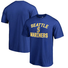 Load image into Gallery viewer, Seattle Mariners Victory Arch T-Shirt - Royal MLB Guys Tee