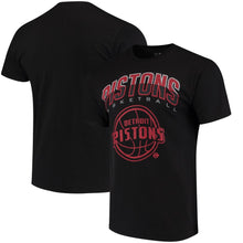 Load image into Gallery viewer, Detroit Pistons Unk Evolve T-Shirt - Black NBA Guys Tee