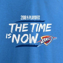 Load image into Gallery viewer, Oklahoma City Thunder 2018 Nba Playoffs Bet Slogan T-Shirt - Blue NBA Guys Tee