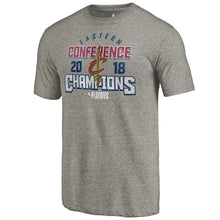 Load image into Gallery viewer, Cleveland Cavaliers 2018 Nba Finals Bound Catch And Shoot Tri-Blend T-Shirt - Gray NBA Guys Tee