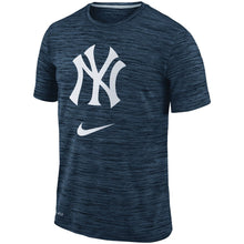 Load image into Gallery viewer, New York Yankees Nike Velocity Performance T-Shirt - Navy MLB Guys Tee