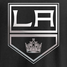Load image into Gallery viewer, Los Angeles Kings Gradient Logo T-Shirt - Black NHL Guys Tee