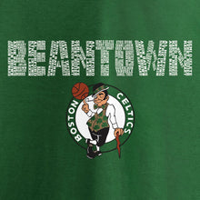 Load image into Gallery viewer, Boston Celtics Hometown Collection Repeating Roster T-Shirt - Green NBA Guys Tee