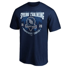 Load image into Gallery viewer, Tampa Bay Rays 2020 Spring Training Pick Off Move T-Shirt – Navy MLB Guys Tee