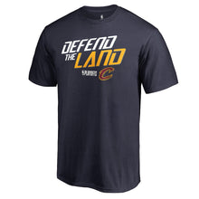 Load image into Gallery viewer, Cleveland Cavaliers 2018 Nba Playoffs Slogan T-Shirt - Navy NBA Guys Tee