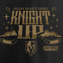 Load image into Gallery viewer, Vegas Golden Knights 2019 Stanley Cup Playoffs Bound Charging T-Shirt - Black NHL Guys Tee