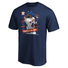 Load image into Gallery viewer, Yordan Alvarez Houston Astros 2019 Al Rookie Of The Year T-Shirt - Navy MLB Guys Tee