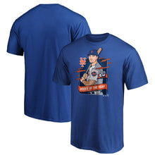 Load image into Gallery viewer, Pete Alonso New York Mets 2019 Nl Rookie Of The Year T-Shirt - Royal MLB Guys Tee