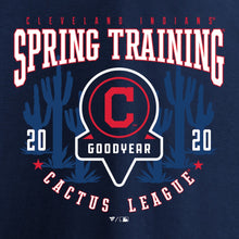 Load image into Gallery viewer, Cleveland Indians 2020 Spring Training Pick Off Move T-Shirt – Navy MLB Guys Tee