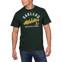 Load image into Gallery viewer, Oakland Athletics Available T-Shirt - Green MLB Guys Tee