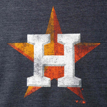 Load image into Gallery viewer, Houston Astros Distressed Team Tri-Blend T-Shirt - Heathered Navy MLB Guys Tee