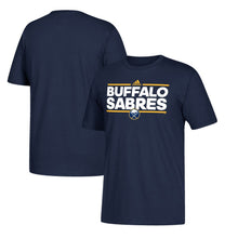 Load image into Gallery viewer, Buffalo Sabres Adidas Dassler T-Shirt - Navy NHL Guys Tee
