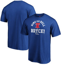 Load image into Gallery viewer, Bryce Harper Philadelphia Phillies Hometown T-Shirt - Royal MLB Guys Tee
