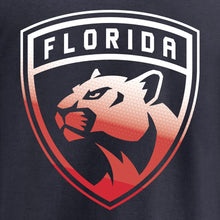 Load image into Gallery viewer, Florida Panthers Gradient Logo T-Shirt - Navy NHL Guys Tee