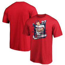 Load image into Gallery viewer, Mike Trout Los Angeles Angels 2019 Al Mvp T-Shirt - Red MLB Guys Tee