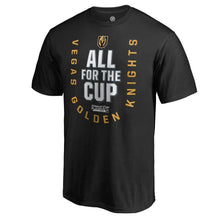 Load image into Gallery viewer, Vegas Golden Knights 2018 Stanley Cup Playoffs Bound Behind The Net T-Shirt - Black NHL Guys Tee