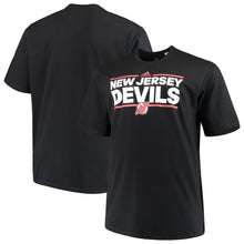 Load image into Gallery viewer, New Jersey Devils Adidas Dassler T-Shirt - Black NHL Guys Tee