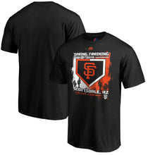 Load image into Gallery viewer, San Francisco Giants 2019 Spring Training Base On Ball T-Shirt - Black MLB Guys Tee