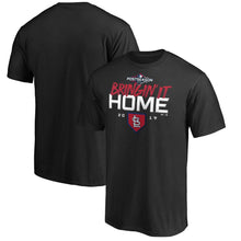 Load image into Gallery viewer, St. Louis Cardinals 2019 Division Series Winner Locker Room T-Shirt - Black MLB Guys Tee