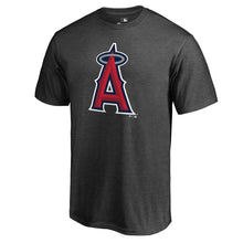 Load image into Gallery viewer, Los Angeles Angels Primary Logo T-Shirt - Heathered Charcoal MLB Guys Tee
