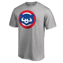 Load image into Gallery viewer, Chicago Cubs Cooperstown Collection Huntington T-Shirt - Heathered Gray MLB Guys Tee
