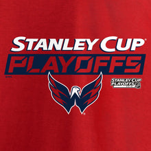 Load image into Gallery viewer, Washington Capitals 2019 Stanley Cup Playoffs Bound Body Checking T-Shirt - Red NHL Guys Tee
