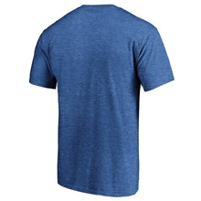 Load image into Gallery viewer, Chicago Cubs True Classics Throwback Logo Tri-Blend T-Shirt - Royal MLB Guys Tee
