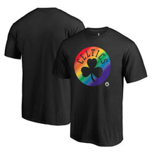 Load image into Gallery viewer, Boston Celtics Team Pride Logo T-Shirt - Black NBA Guys Tee
