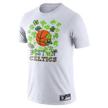 Load image into Gallery viewer, Boston Celtics Pagowski Collab T-Shirt - White NBA Guys Tee
