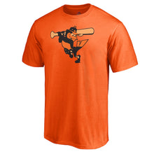 Load image into Gallery viewer, Baltimore Orioles Majestic 2018 Players&#39; Weekend T-Shirt - Orange MLB Guys Tee
