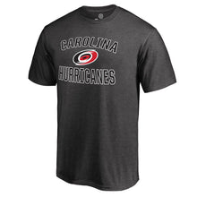 Load image into Gallery viewer, Carolina Hurricanes Victory Arch T-Shirt - Heather Gray NHL Guys Tee
