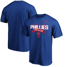 Load image into Gallery viewer, Philadelphia Phillies 2020 Spring Training Line Drive T-Shirt - Royal MLB Guys Tee
