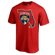 Load image into Gallery viewer, Florida Panthers Hometown Collection Local T-Shirt - Red NHL Guys Tee
