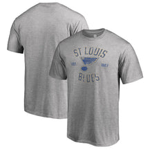 Load image into Gallery viewer, St. Louis Blues Heritage T-Shirt - Ash NHL Guys Tee
