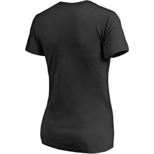 Load image into Gallery viewer, New York Mets Women&#39;s Camo T-Shirt - Black MLB Ladies V-Neck
