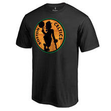 Load image into Gallery viewer, Boston Celtics Hardwood T-Shirt - Black NBA Guys Tee

