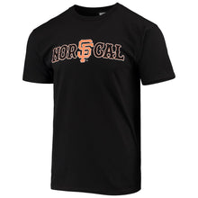 Load image into Gallery viewer, San Francisco Giants True North T-Shirt - Black MLB Guys Tee
