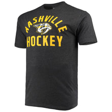 Load image into Gallery viewer, Nashville Predators Team Pride T-Shirt - Charcoal NHL Guys Tee
