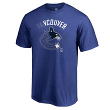 Load image into Gallery viewer, Vancouver Canucks X-Ray T-Shirt - Royal NHL Guys Tee
