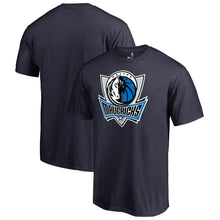 Load image into Gallery viewer, Dallas Mavericks Primary Logo T-Shirt - Navy NBA Guys Tee
