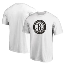 Load image into Gallery viewer, Brooklyn Nets Primary Team Logo T-Shirt - White NBA Guys Tee
