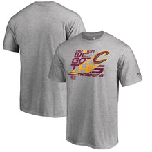 Load image into Gallery viewer, Cleveland Cavaliers 2018 Nba Central Division Champions Locker Room T-Shirt - Heather Gray NBA Guys Tee
