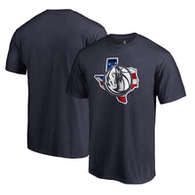 Load image into Gallery viewer, Dallas Mavericks Banner State T-Shirt - Navy NBA Guys Tee
