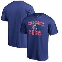 Load image into Gallery viewer, Chicago Cubs Victory Arch T-Shirt - Royal MLB Guys Tee
