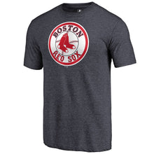 Load image into Gallery viewer, Boston Red Sox Cooperstown Collection Forbes Tri-Blend T-Shirt - Heathered Navy MLB Guys Tee
