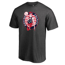 Load image into Gallery viewer, Boston Celtics Nba Hoops For Troops T-Shirt - Gray NBA Guys Tee
