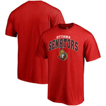 Load image into Gallery viewer, Ottawa Senators Steady T-Shirt - Red NHL Guys Tee
