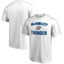Load image into Gallery viewer, Oklahoma City Thunder Big &amp; Tall Victory Arch T-Shirt - White NBA Guys Tee
