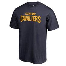 Load image into Gallery viewer, Cleveland Cavaliers Primary Wordmark T-Shirt - Navy NBA Guys Tee
