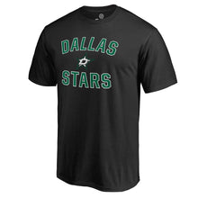 Load image into Gallery viewer, Dallas Stars Victory Arch T-Shirt - Black NHL Guys Tee
